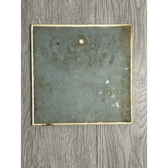 VTG MCM Berggren Tile Trivet First Day of Christmas Partridge Pear Tree Gold - Picture 7 of 8